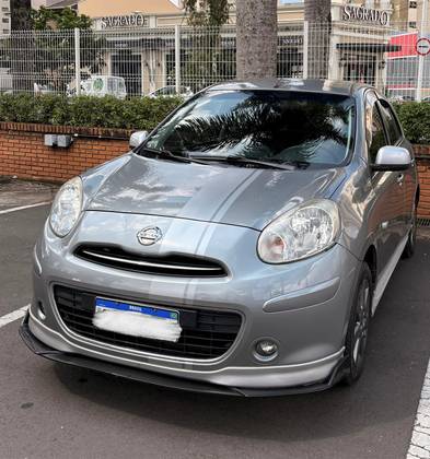 NISSAN MARCH 1.6 SR 16V FLEX 4P MANUAL NISSAN MARCH 1.6 SR 16V FLEX 4P MANUAL
